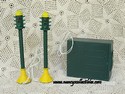 Original Snow Village - Traffic Light Set
