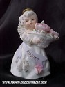 Lefton Angel of the Month Figurine - August