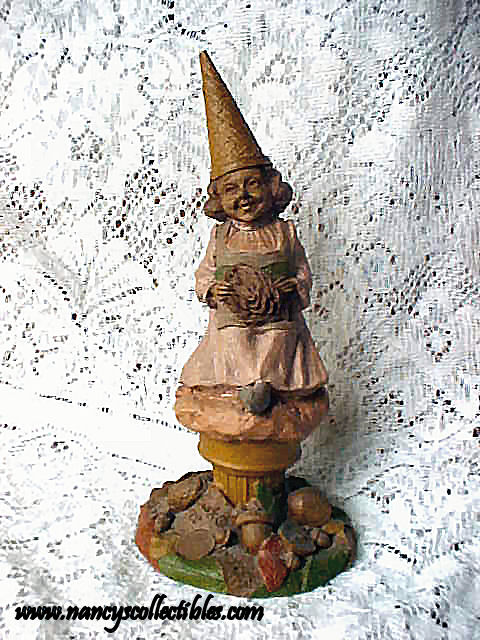 tom clark gnome ノーム 樹脂製 置物 Vtg 1989 Tom Clark Gnome Sculpture Prof #5090 Cairn Studios