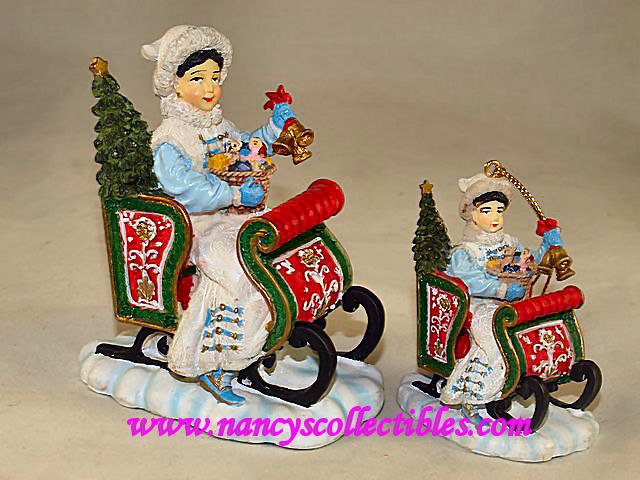 International Santa Claus Collection KOLYADA RUSSIA Figurine Ornament SC32 