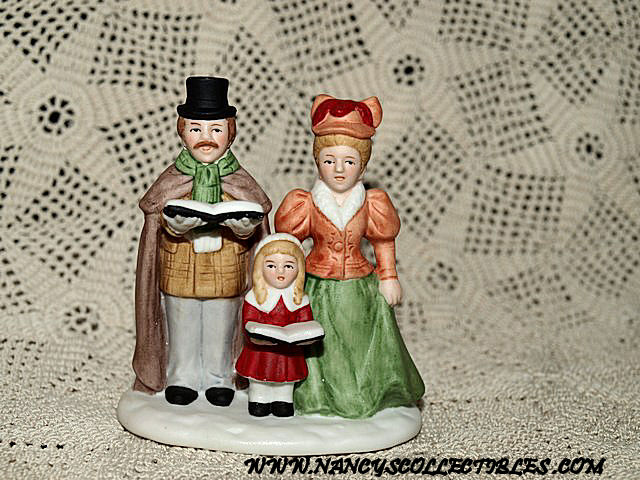 Lefton Colonial Village Figurines New Old Stock 1994 #01346 Sandy & Ellen  B8
