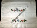 Pair Standard Size Embroidered Pillow Cases