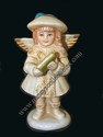 Bisque Angel Holding Book