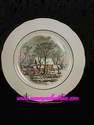 AVON CURRIER & IVES PLATE-1977