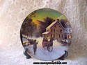 Avon Christmas Plate - 1988 - Home For The Holidays