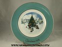 Avon Christmas Plate - 1978 -  Trimming The Tree