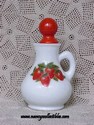 Avon Strawberry and Cream Bath Foam Cruet