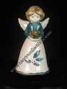 Bell - Angel With Gold Rose