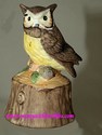 Bisque Owl Bell