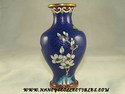 Blue Cloissone Vase