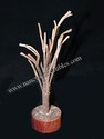7-1/2 inch Brown Metal Wrapped Tree