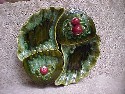 California Pottery Avocado Green Lazy Susan