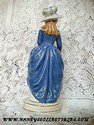 California Pottery - Stewart B. McCulloch Lady Figurine Back View