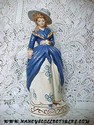 California Pottery - Stewart B. McCulloch Lady Figurine Front View