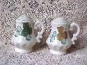 Metlox Vernonware Salt/Pepper Shakers-Vineyard Pattern