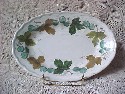 Metlox Vernonware Small Oval Platter Vineyard Pattern