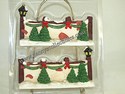 Ceramic/Bisque Christmas Fence