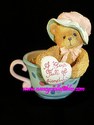 Cherished Teddies - Madeline - A Cup Full of Friendship - Retired-2/27/1999