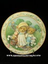 Cherished Teddies- JACK AND JILL PLATE - OUR FRIENDSHIP WILL NEVER TUMBLE