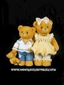 Cherished Teddies Bernard and Bernice - 1997 Members Only Club Figurine