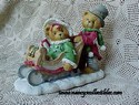 Cherished Teddies Lindsey & Lyndon - Walking In a Winter Wonderland - Retired