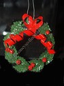 Miniature Metal Christmas Wreath