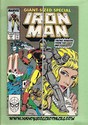 Marvel Comics - Iron Man Giant Sized Special July., 1989 Number 244