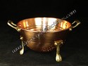 Double Handled Copper Colander