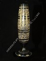 Etched Brass Vase