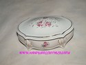 Porcelain Footed Vanity Box