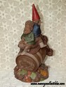 Tom Clark Gnome - Red, Whitey, and Old Blue-view 1