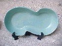 Mint Green Haeger S-shaped Planter