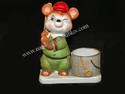 Jasco - Luvkin Critters - Mouse Candle holder
