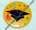 Hallmark Large Grad Button Lapel Pin