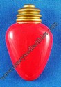 Hallmark Red Christmas Light Bulb Zipper Pull