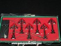 AC/DC Operated Miniature Lited Lamp Posts-sold