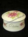 Lefton Flower of the Month Pin Box