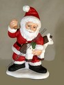 Lefton Colonial Village - Santa w/toy horse