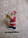 Lefton Colonial Village - Santa With Trumpet-sold