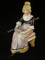Made in Japan Lady Reading Figurine