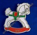 Hallmark Painted Rocking Horse Cookie cutter