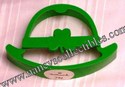 Hallmark Green Bowler Imprint Cookie cutter