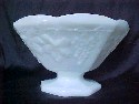 Milk Glass Compote