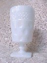 Milk Glass Goblet-sold