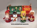 Miniature Ornaments-Santa's Family