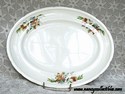 Porcelain Swinnertons Floral Platter - Majestic Vellum