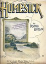 Homesick by Irving Berlin