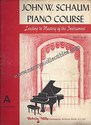 John W. Schaum Piano Course-A The Red Book