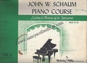 John W. Schaum Piano Course-Pre-A The Green Book