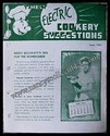 Timely Electric Cookery Suggestions Leaflet
